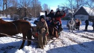 Туристи з Мени відкрили новий сезон на Водохреща